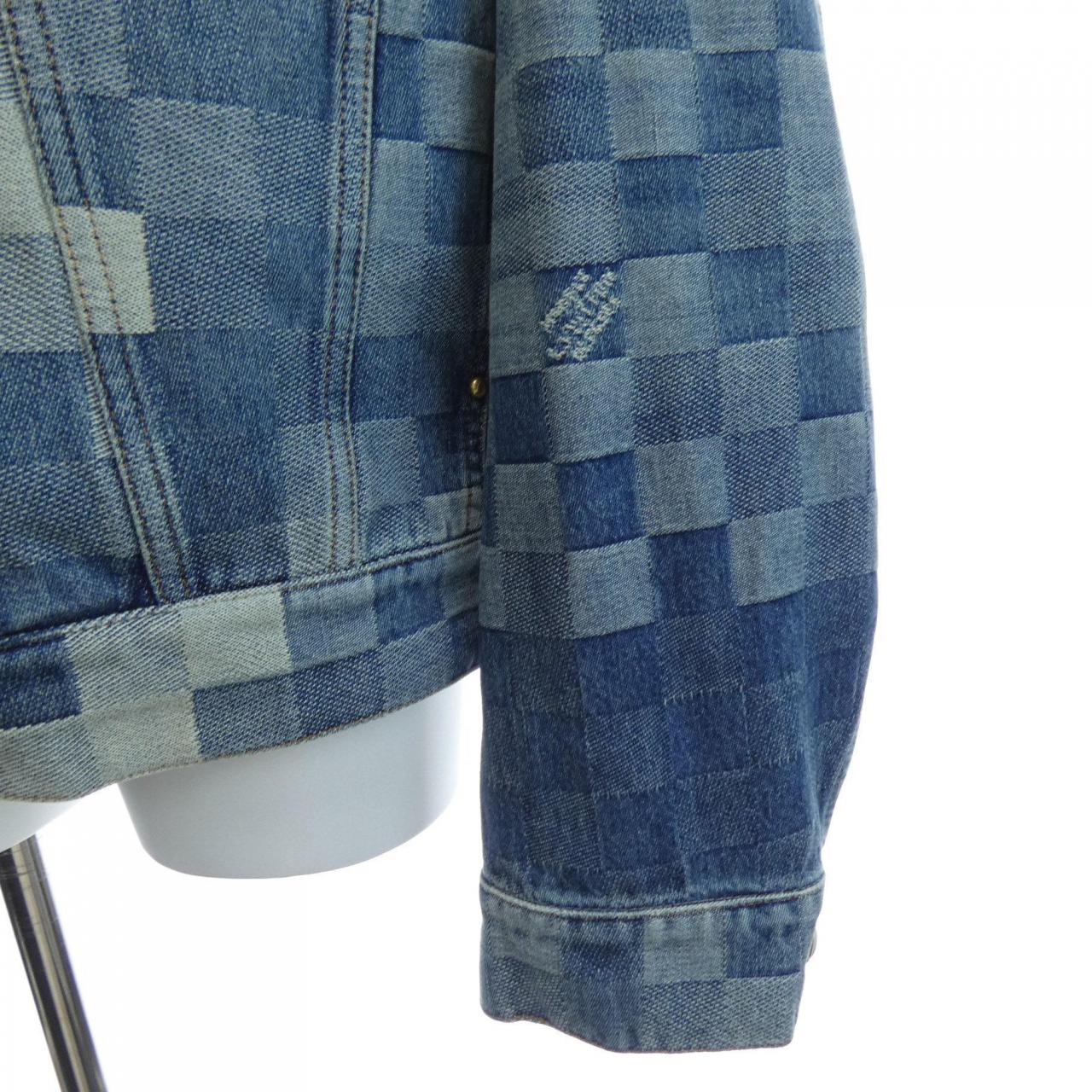 ルイヴィトン LOUIS VUITTON ダミエクラシックデニムジャケット HQA76WGCO デニムジャケット