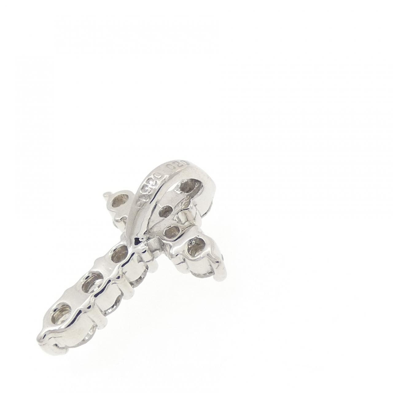 PT900 クロス ダイヤモンド ペンダント 0.20CT