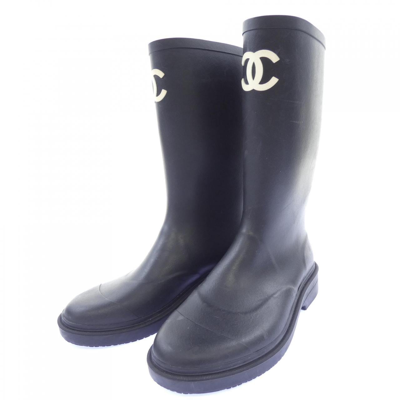 シャネル CHANEL ハイブーツ HIGH BOOTS G38355X56326 ブーツ