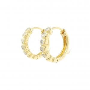 K18YG ダイヤモンド ピアス 0.20CT
