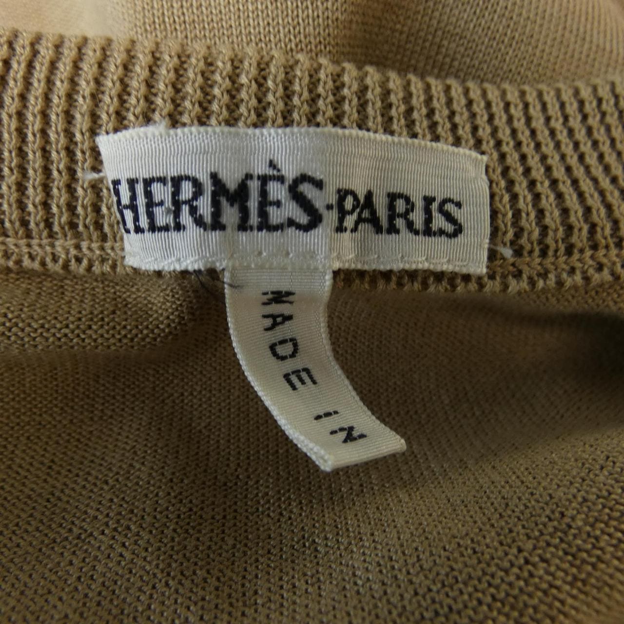 【ヴィンテージ】エルメス HERMES ロングカーディガン
