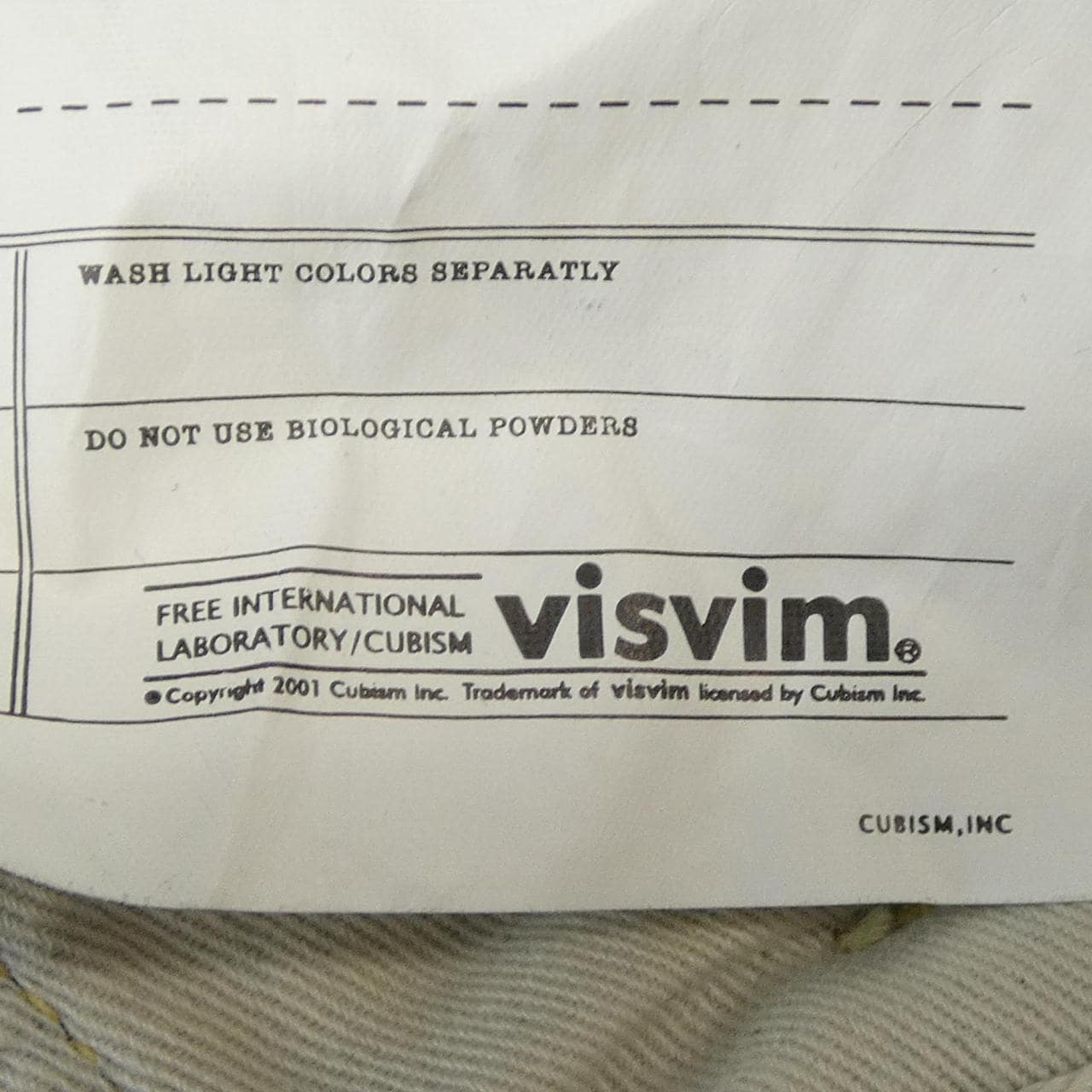ヴィズヴィム VISVIM VS0001803 ジーンズ