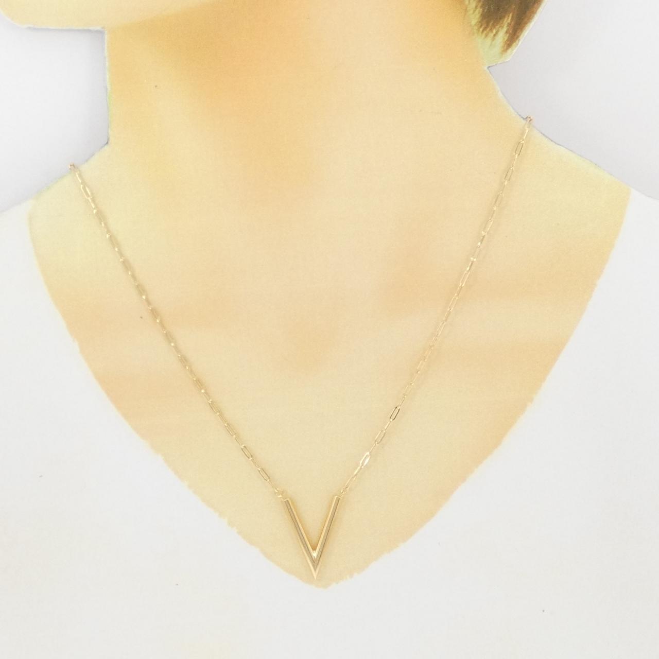 K18YG necklace