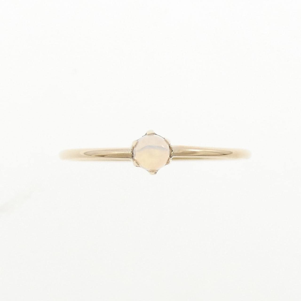 アガット オパール リング