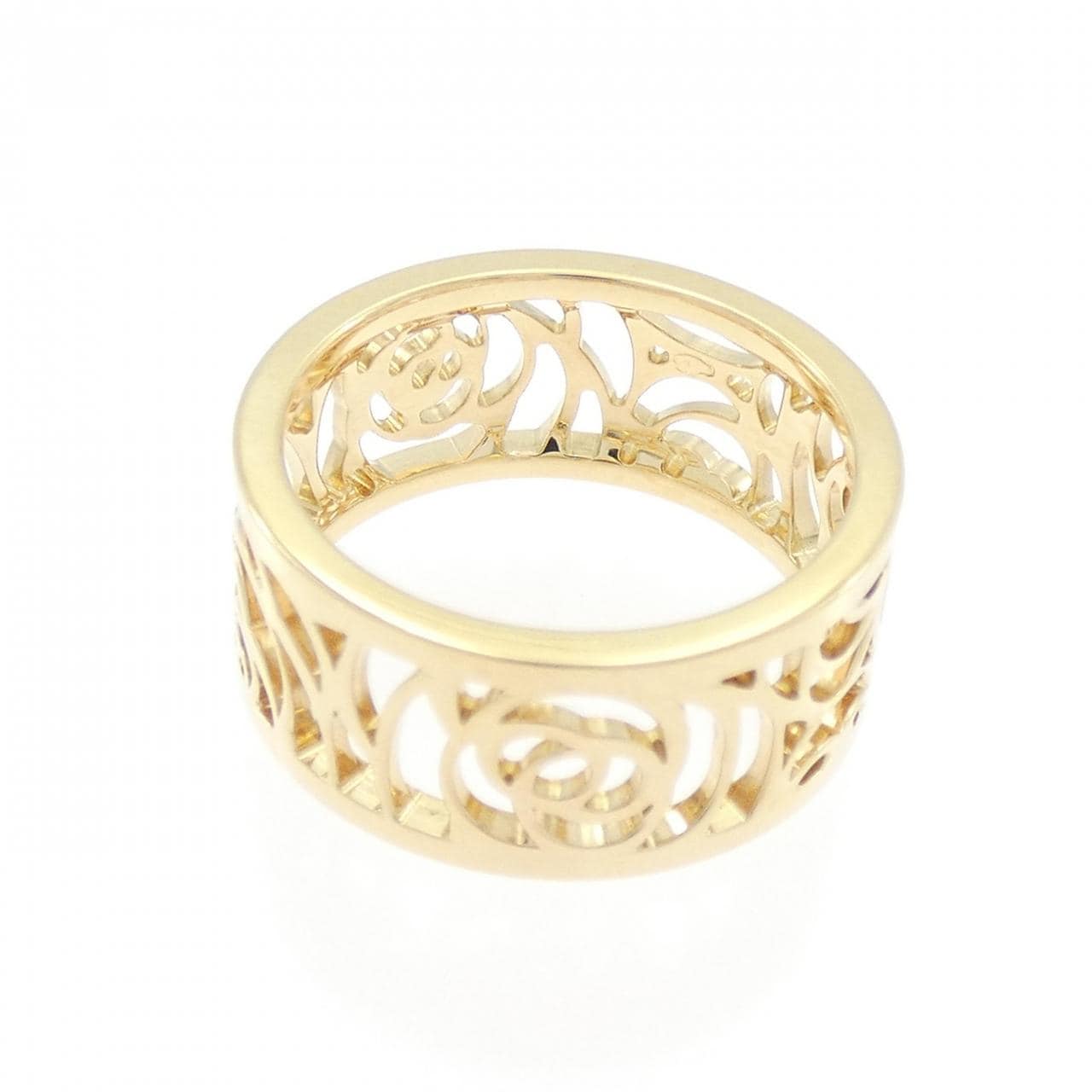 シャネル カメリア ミディアム リング