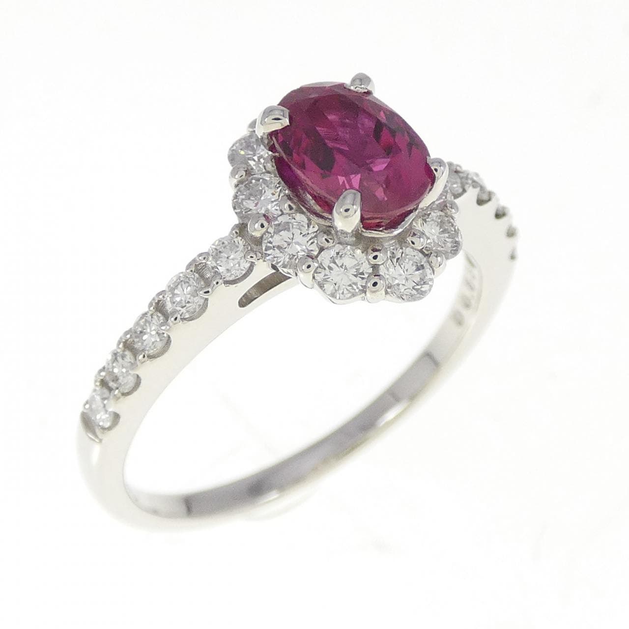 PT900 ルビー リング 0.995CT