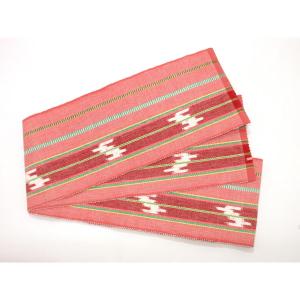 【新品】半幅帯　ミンサー