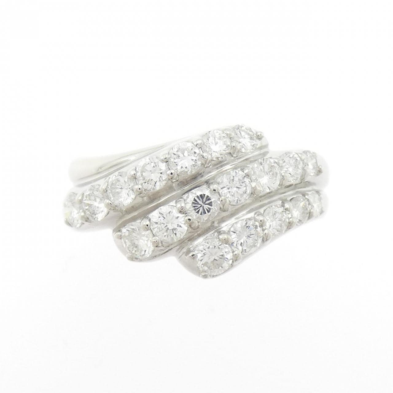 PT900 ダイヤモンド リング 1.03CT