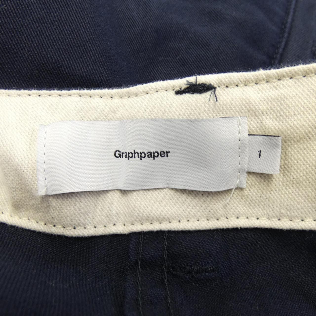 グラフペーパー Graphpaper GM223-40144B パンツ