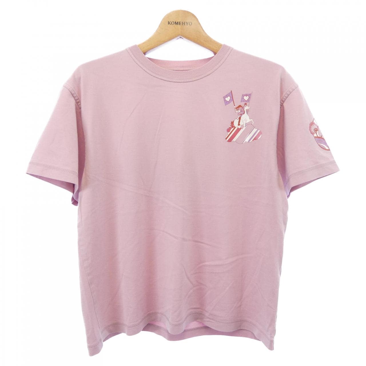 エルメス HERMES FAUBOURG RAINBOW 2E4602DU カルトゥッシュ Tシャツ