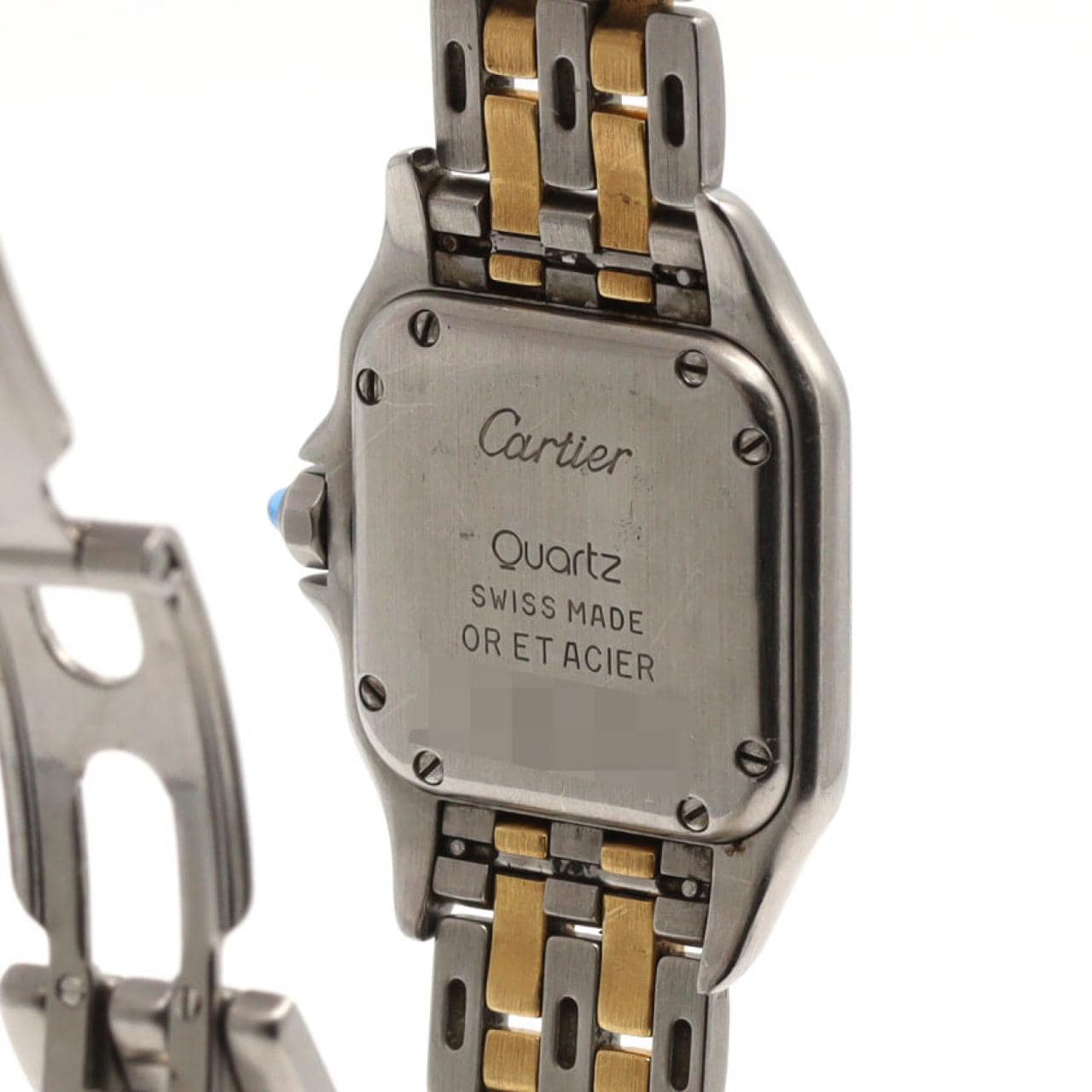 【ノーメンテナンス還元価格】カルティエ パンテールSM 2ROW 84083242 SSxYG クォーツ