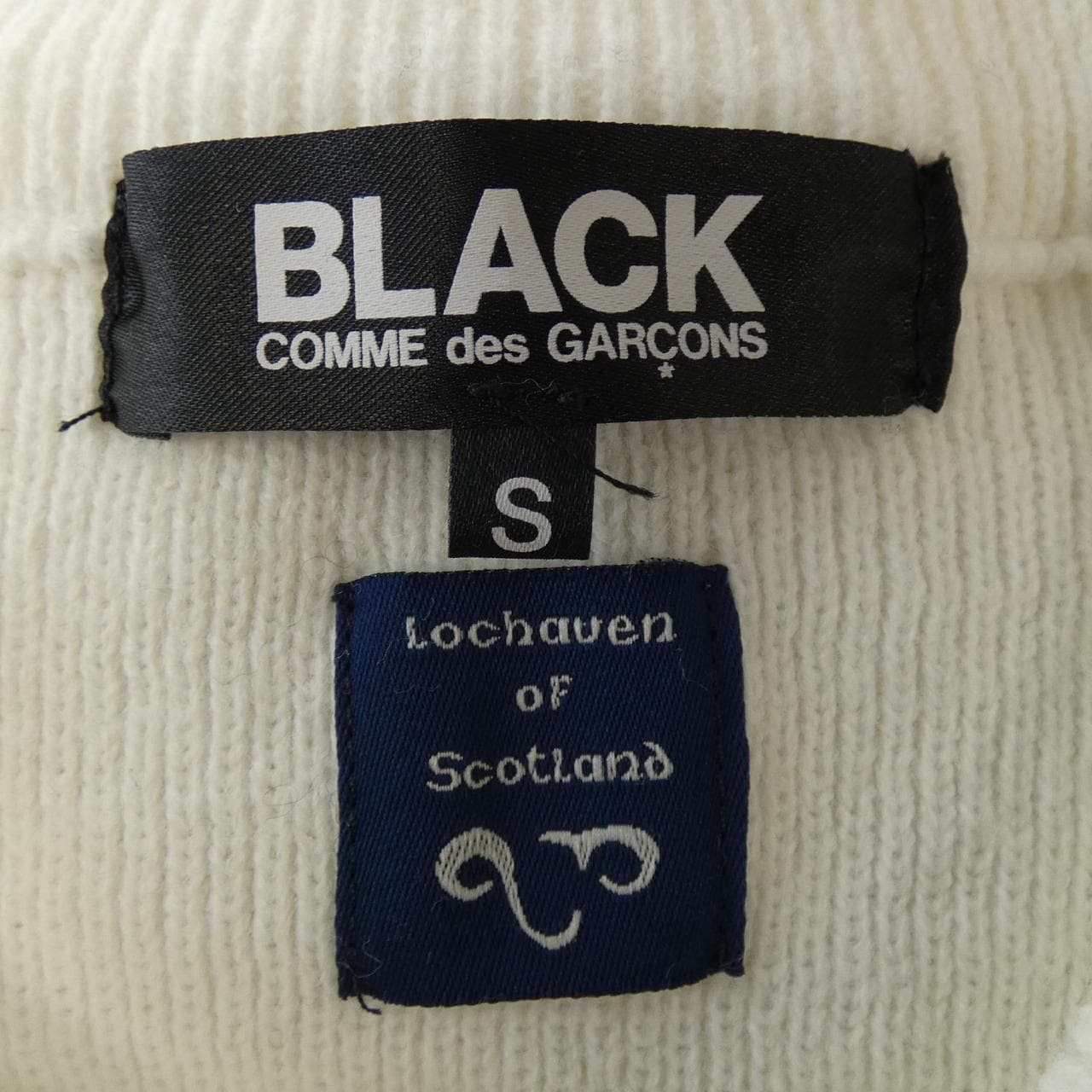 黑色COMME GARCONS BLACK GARCONS针织衫