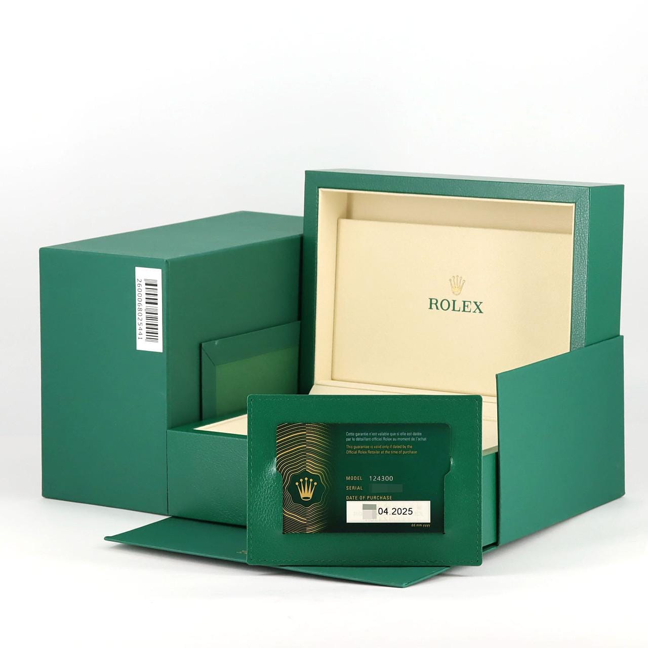 ロレックス オイスターパーペチュアル 124300 SS 自動巻 ランダム番