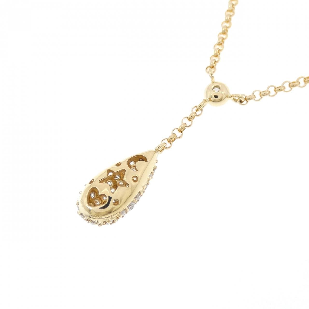 K18YG ダイヤモンド ネックレス 0.59CT