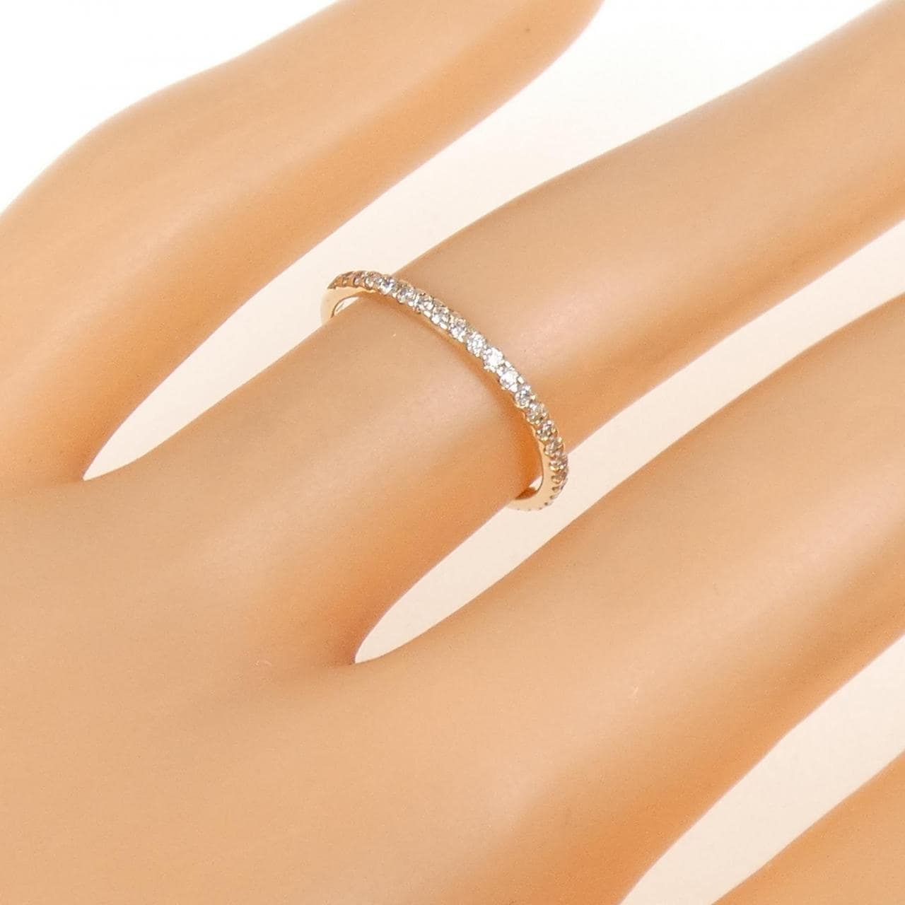 K10YG ダイヤモンド リング 0.12CT