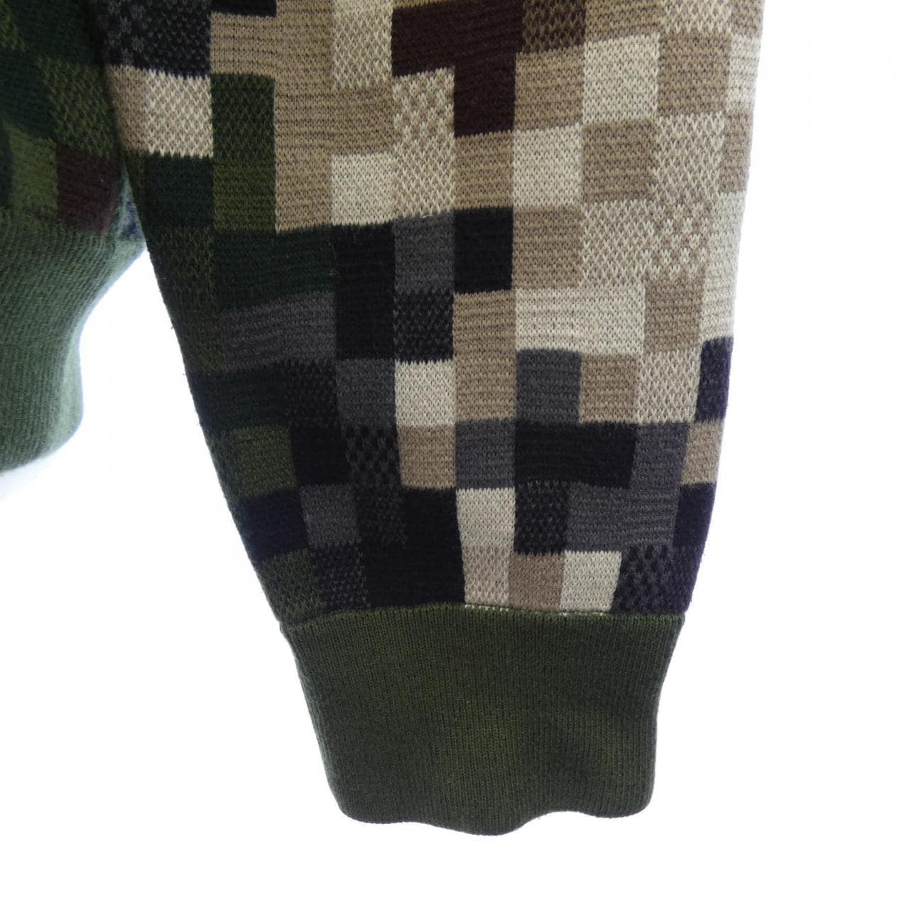 ルイヴィトン LOUIS VUITTON ダモフラージュコットンプルオーバー HQN72WAUR ニット