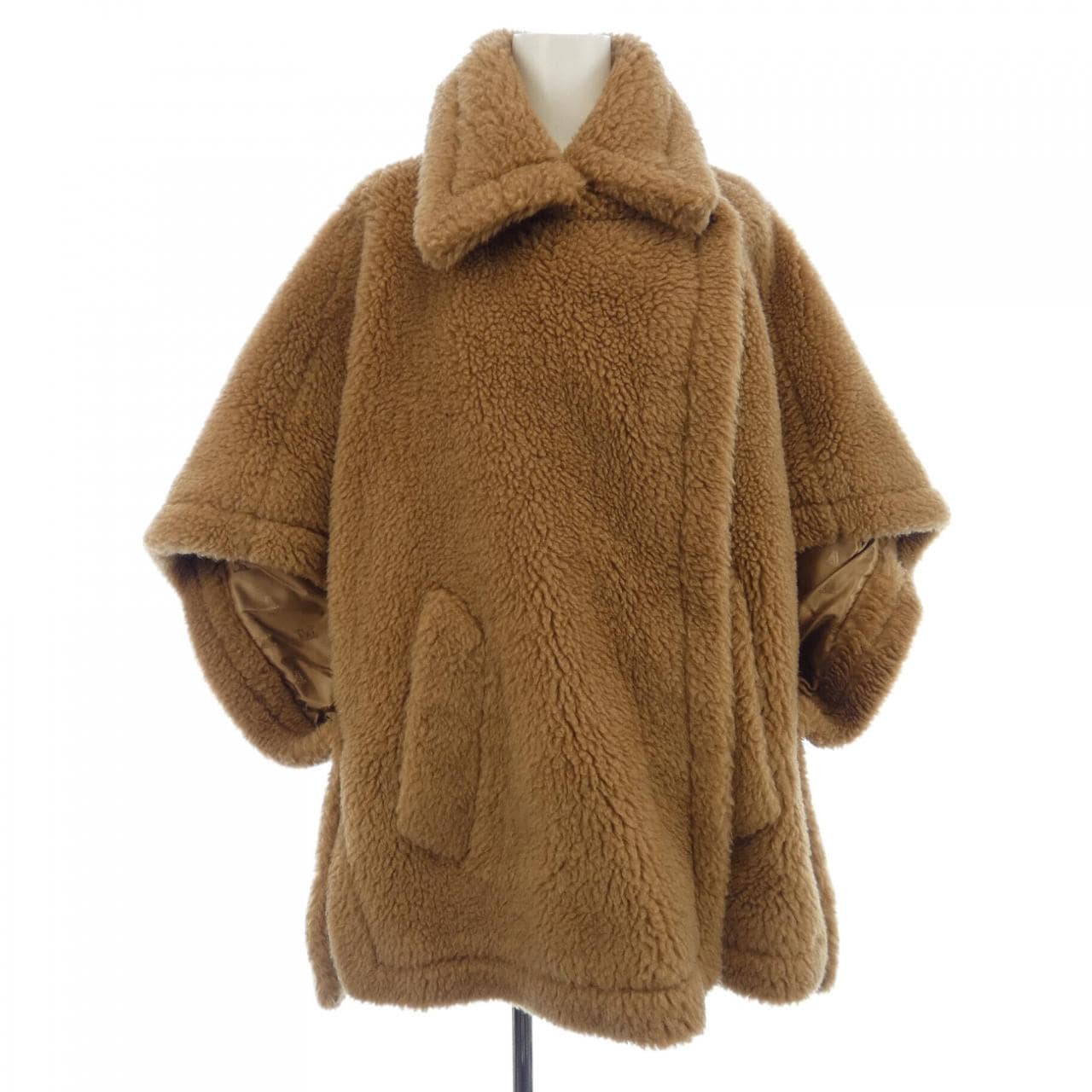 マックスマーラ Max Mara TEBE 473607 テディベア ケープ