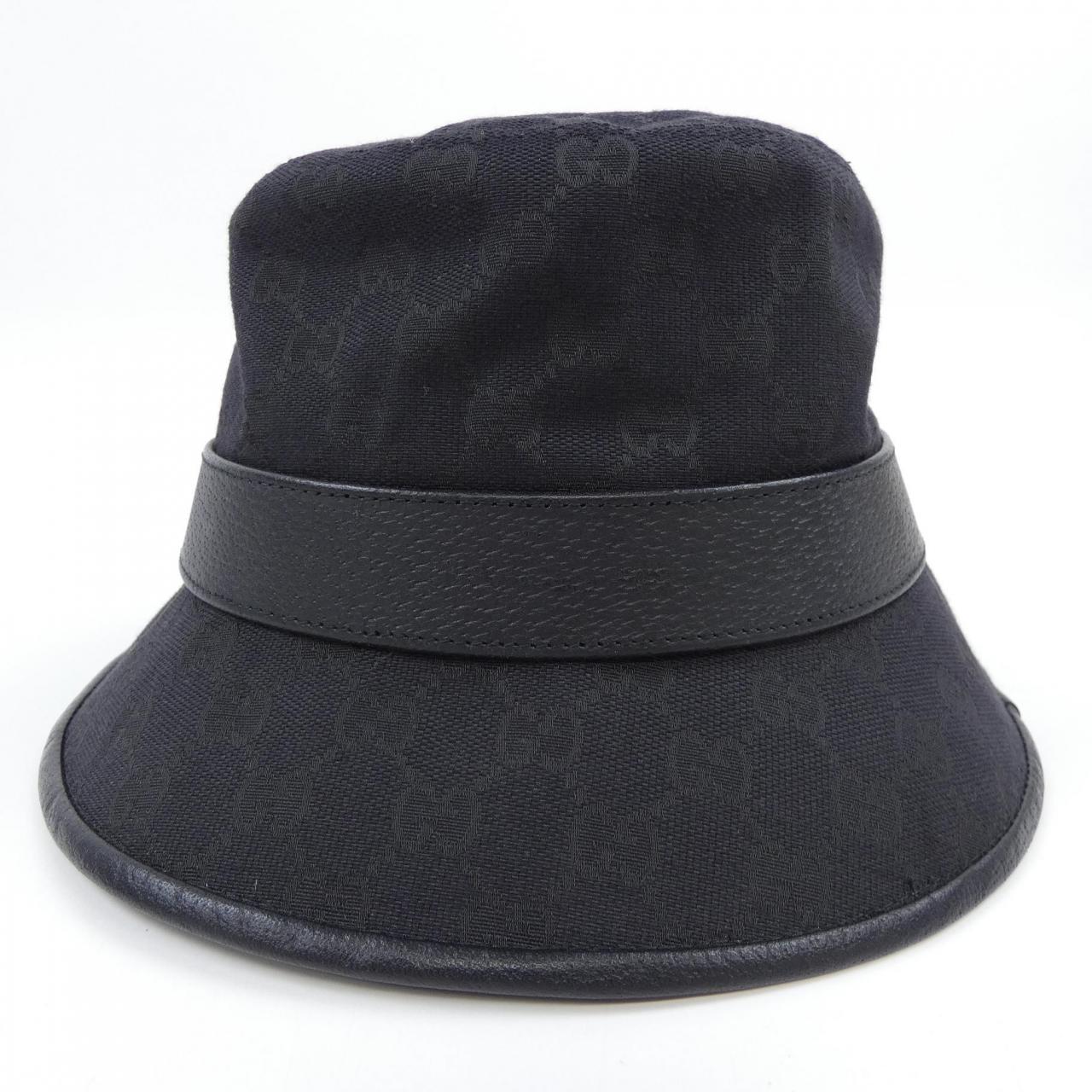 グッチ GUCCI ダブルG付き GGキャンバス バケットハット 576587 4HG53 ハット