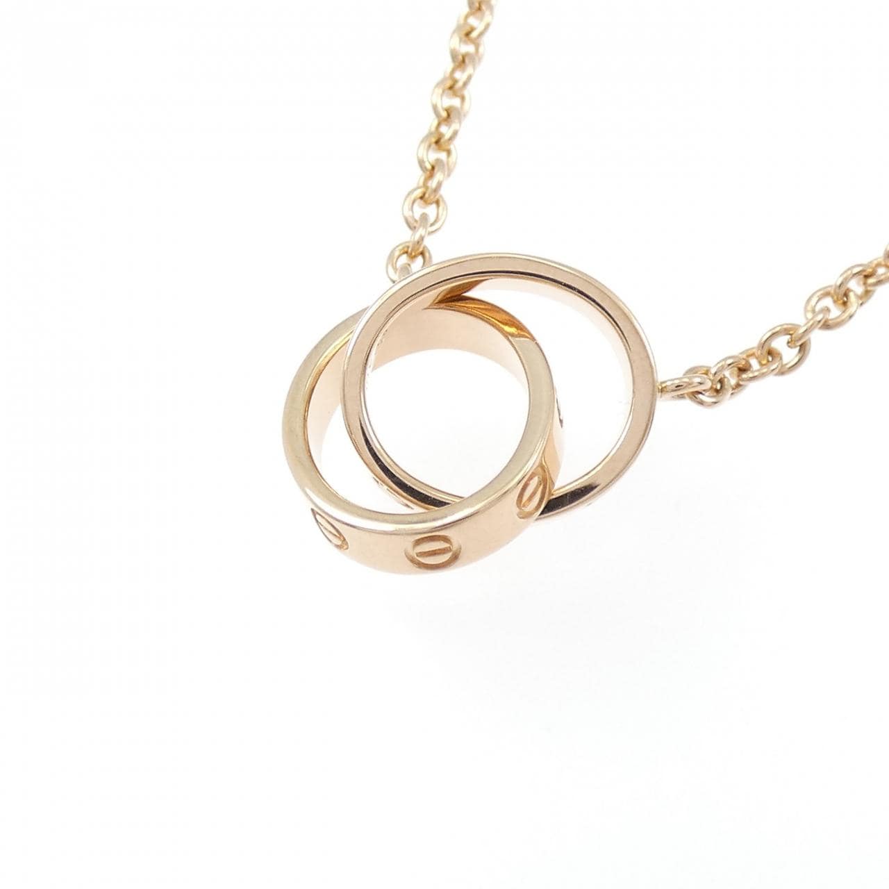 カルティエ ベビーラブ ネックレス