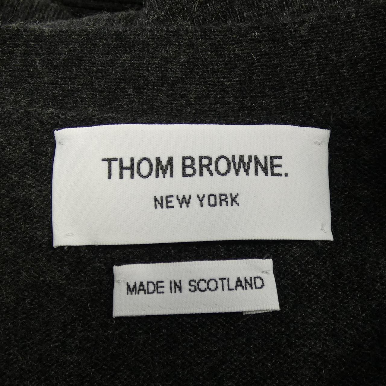 THOM BROWNE MKC001A-00011-022 开襟羊毛衫