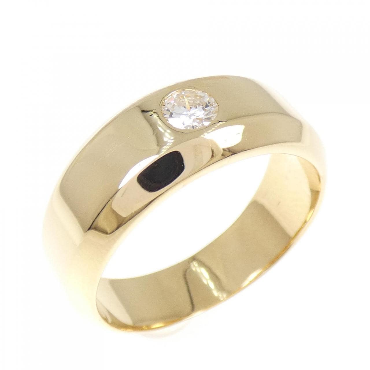 K18YG ダイヤモンド リング 0.208CT