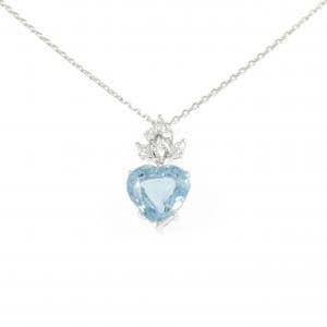 ミキモト アクアマリン ネックレス 4.96CT