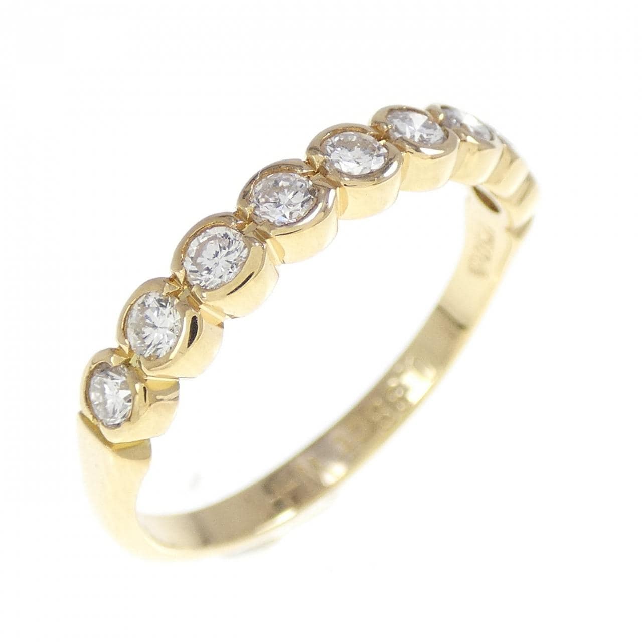 750YG ダイヤモンド リング 0.38CT
