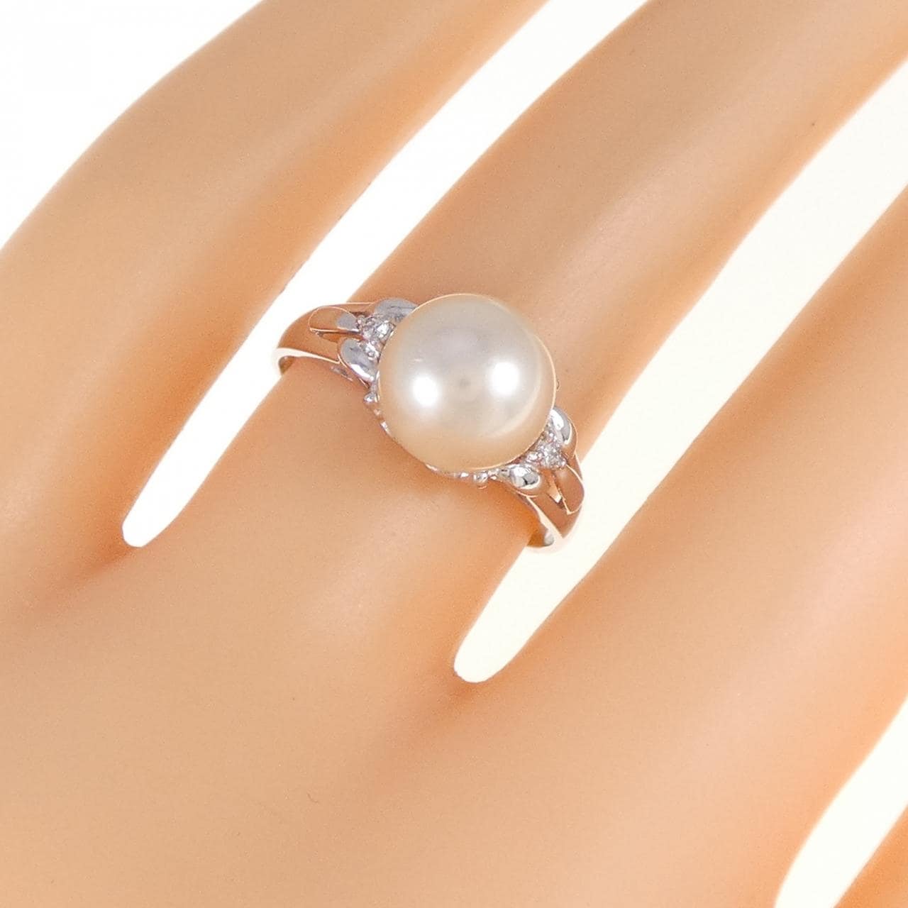 PT900 アコヤパール リング 8.4mm
