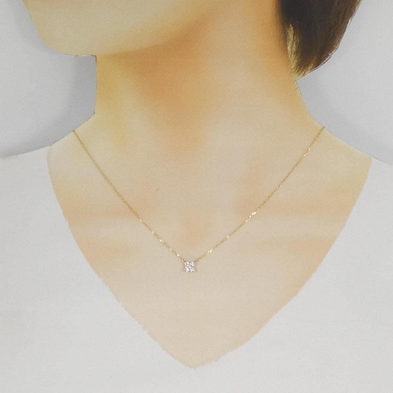 ヴァンドーム ダイヤモンド ネックレス 0.27CT
