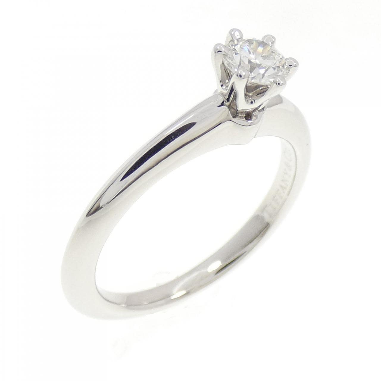 ティファニー クラシックソリティア リング 0.24CT