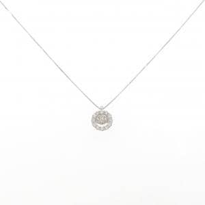 K18WG ダイヤモンド ネックレス 0.50CT