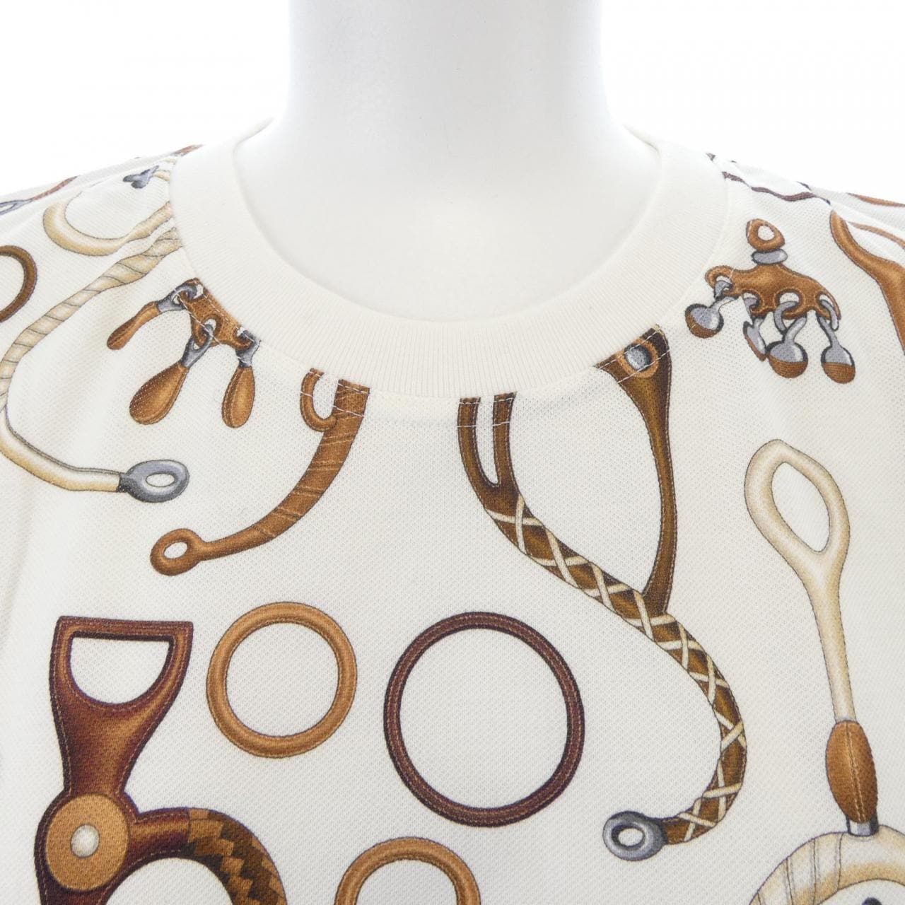 エルメス HERMES PANOPLIE TOUT CUIR JERSEY 4E4632DN Tシャツ