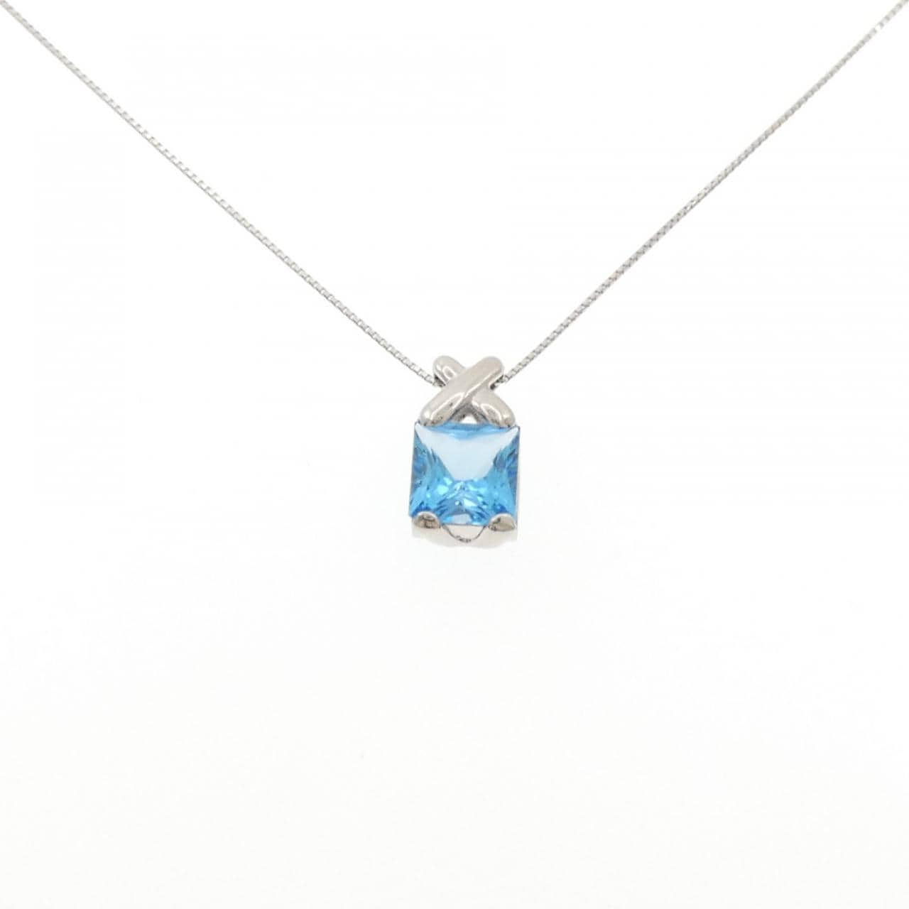 PT900/PT850 ブルートパーズ ネックレス