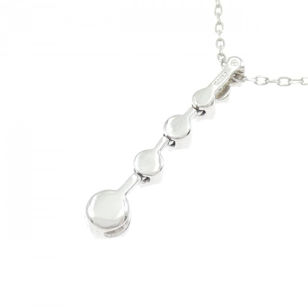 PT950/PT850 ダイヤモンド ネックレス 0.24CT
