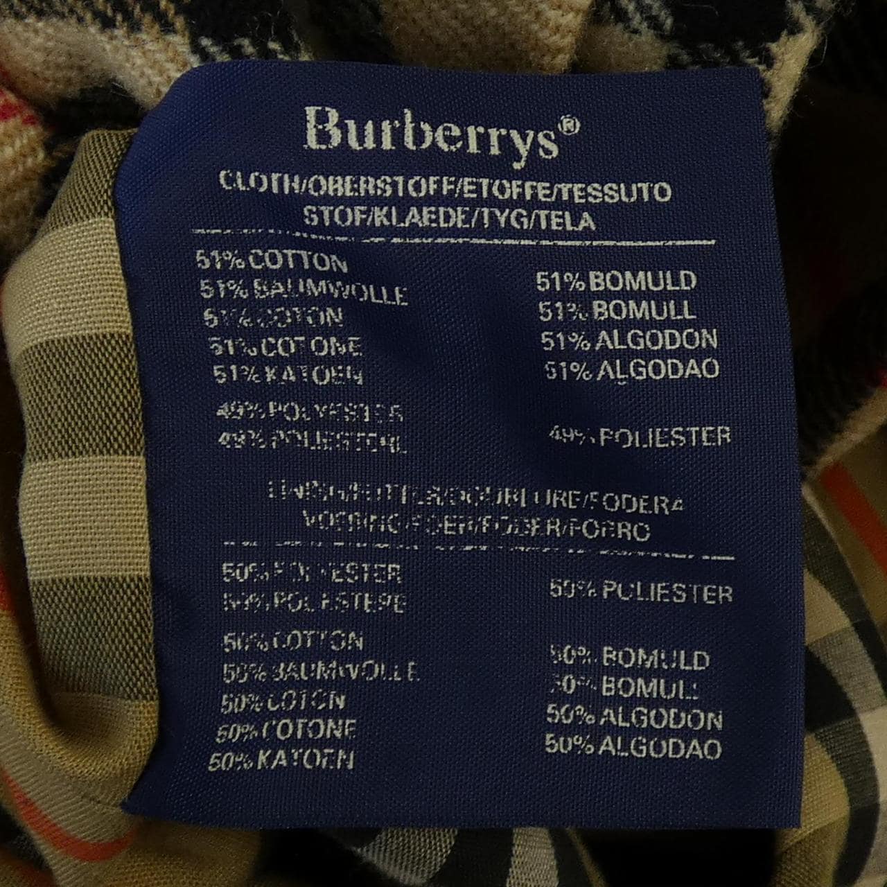 【ヴィンテージ】バーバリーズ Burberrys トレンチコート