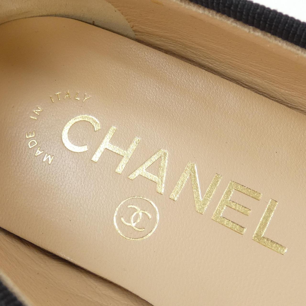 シャネル CHANEL バレリーナ G02819Y01552 フラットシューズ