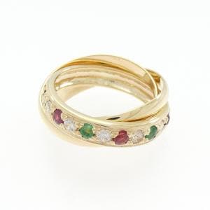 スタージュエリー カラーストーン リング