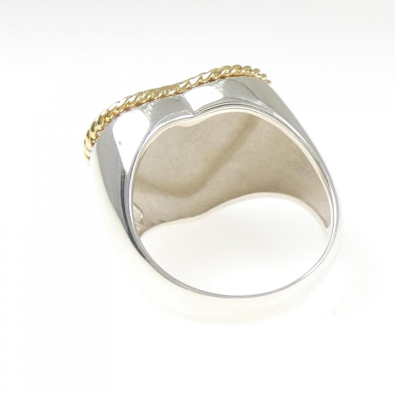 ティファニー 925/750YG リング