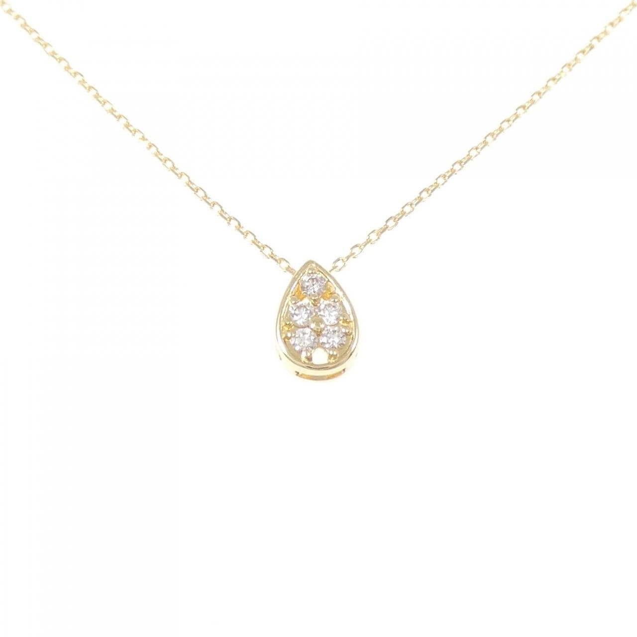 K18YG ダイヤモンド ネックレス