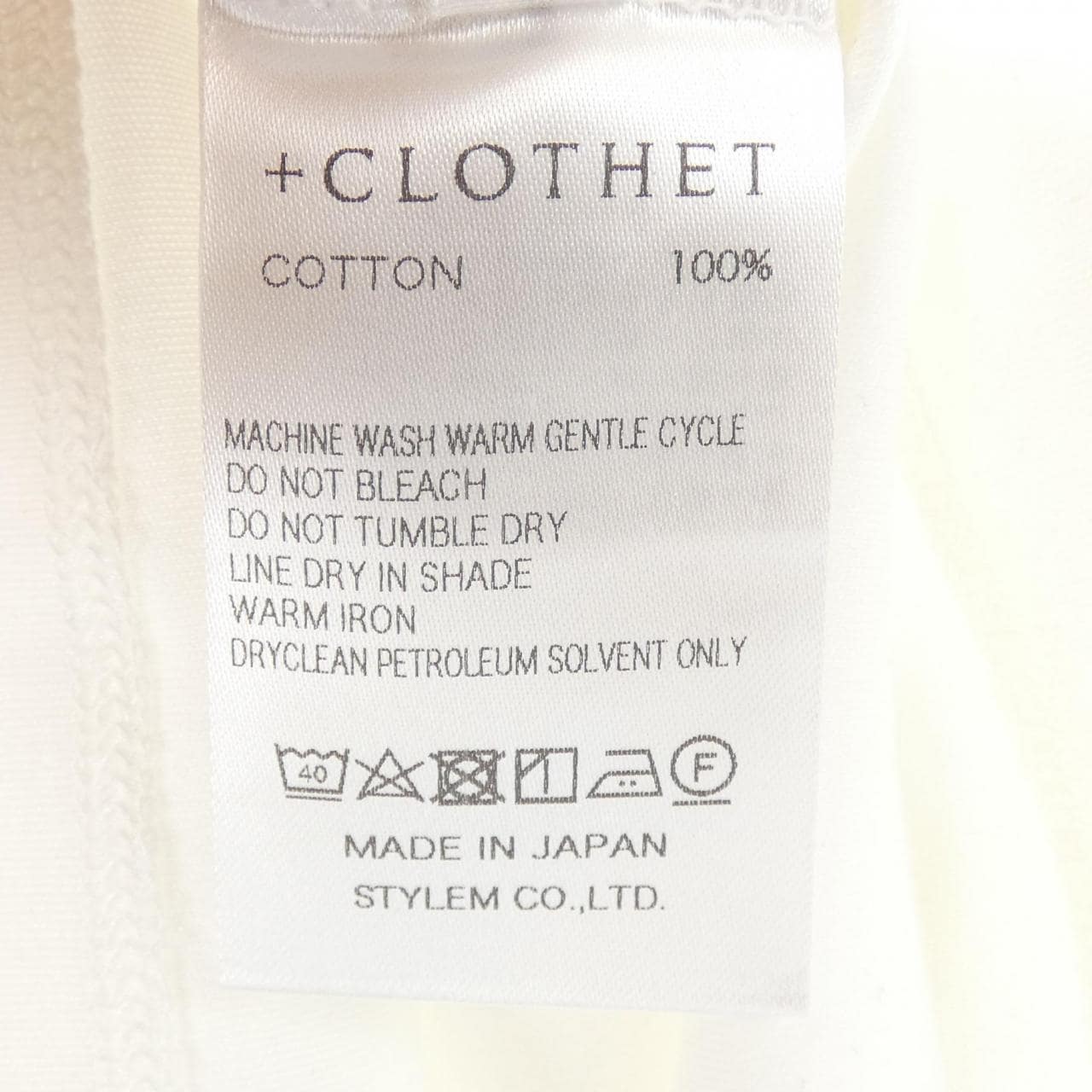 クロスクローゼット +CLOTHET Tシャツ