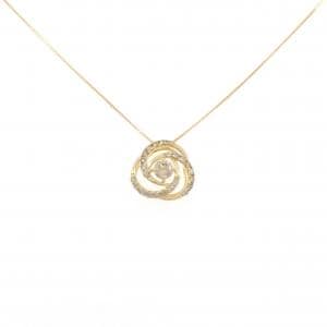 K18YG ダイヤモンド ネックレス 0.45CT
