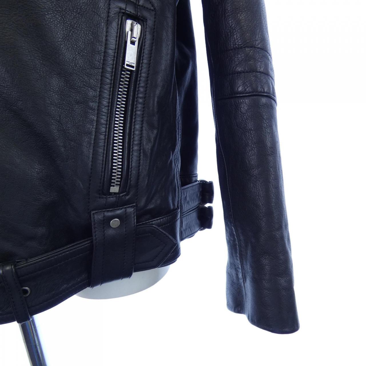 サンローラン SAINT LAURENT 809830 YCRR2 レザーライダースジャケット