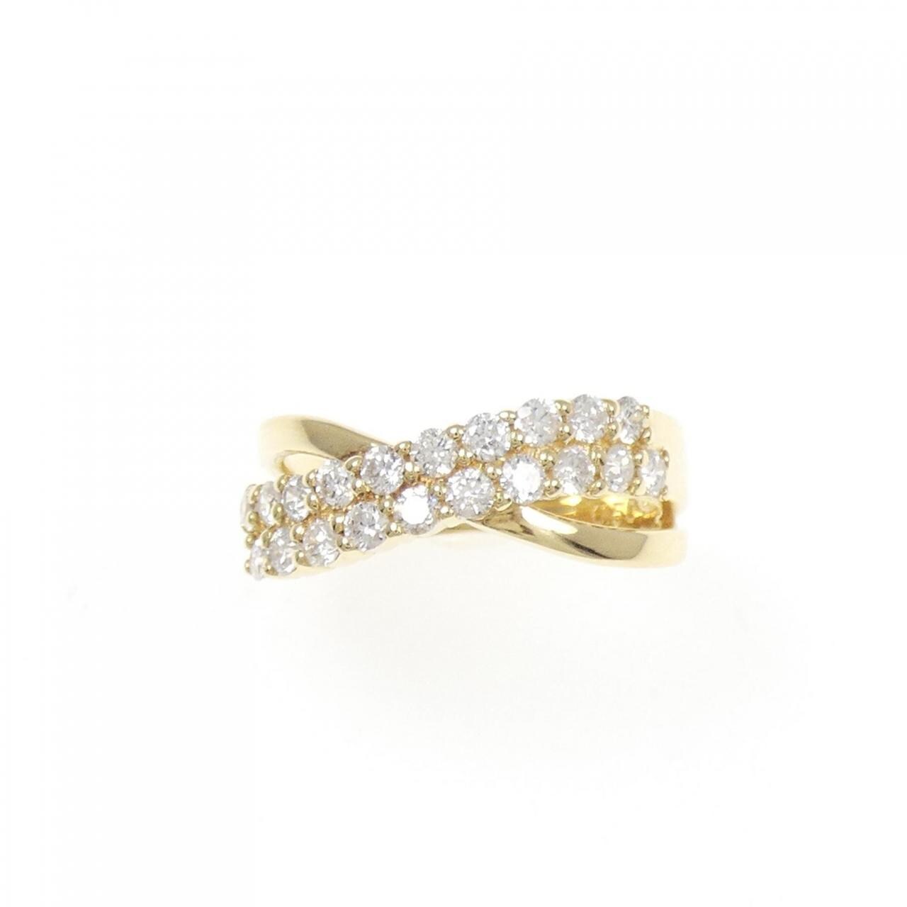 K18YG ダイヤモンド リング 0.50CT