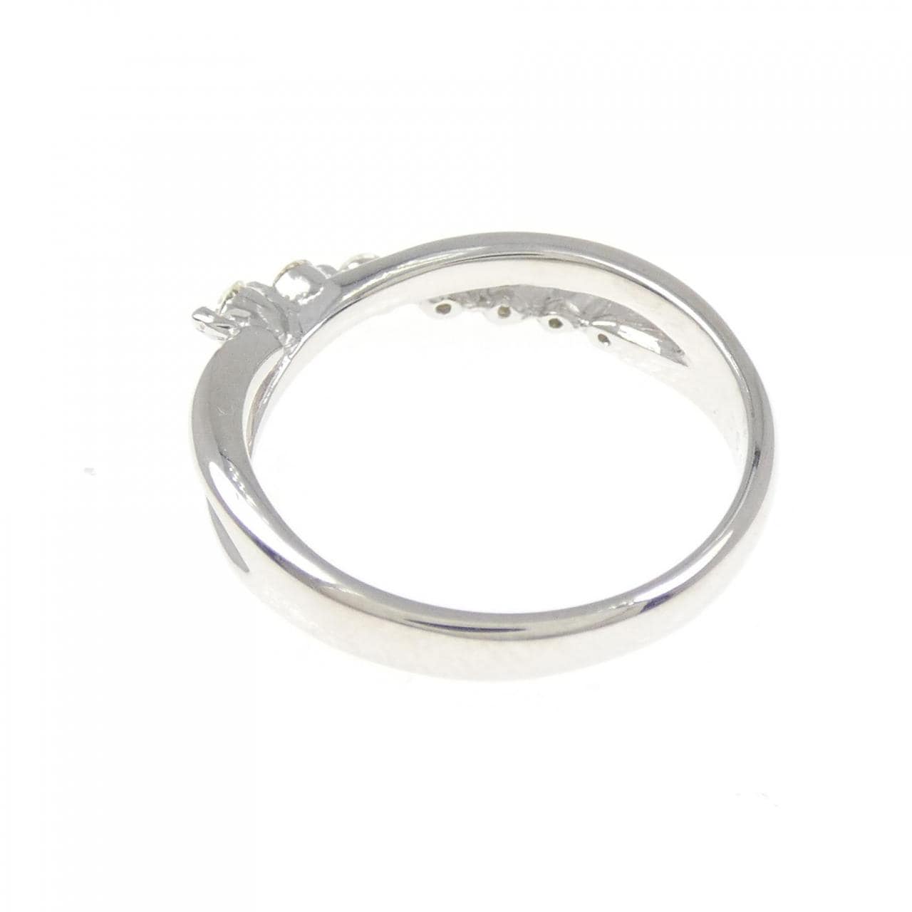 K18WG ダイヤモンド リング 0.30CT