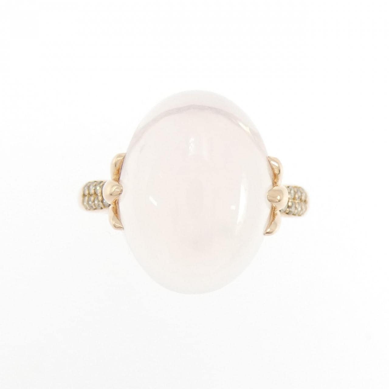 ジーエスティービー ローズクオーツ リング 9.60CT