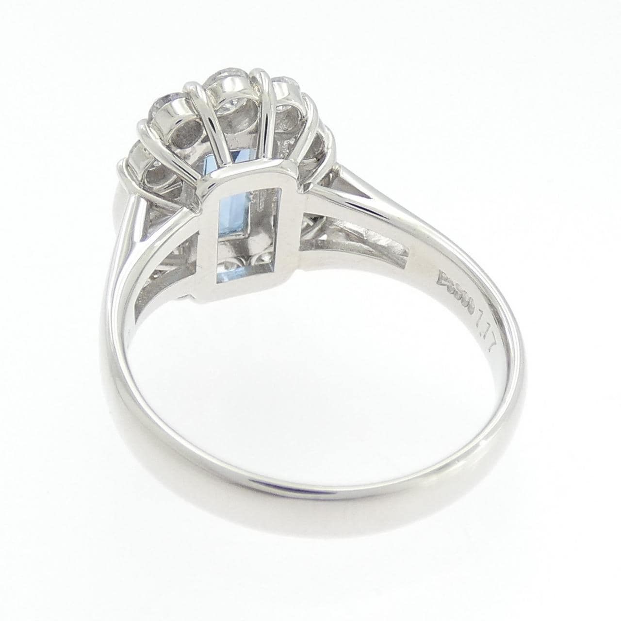 PT900 アクアマリン リング 1.17CT