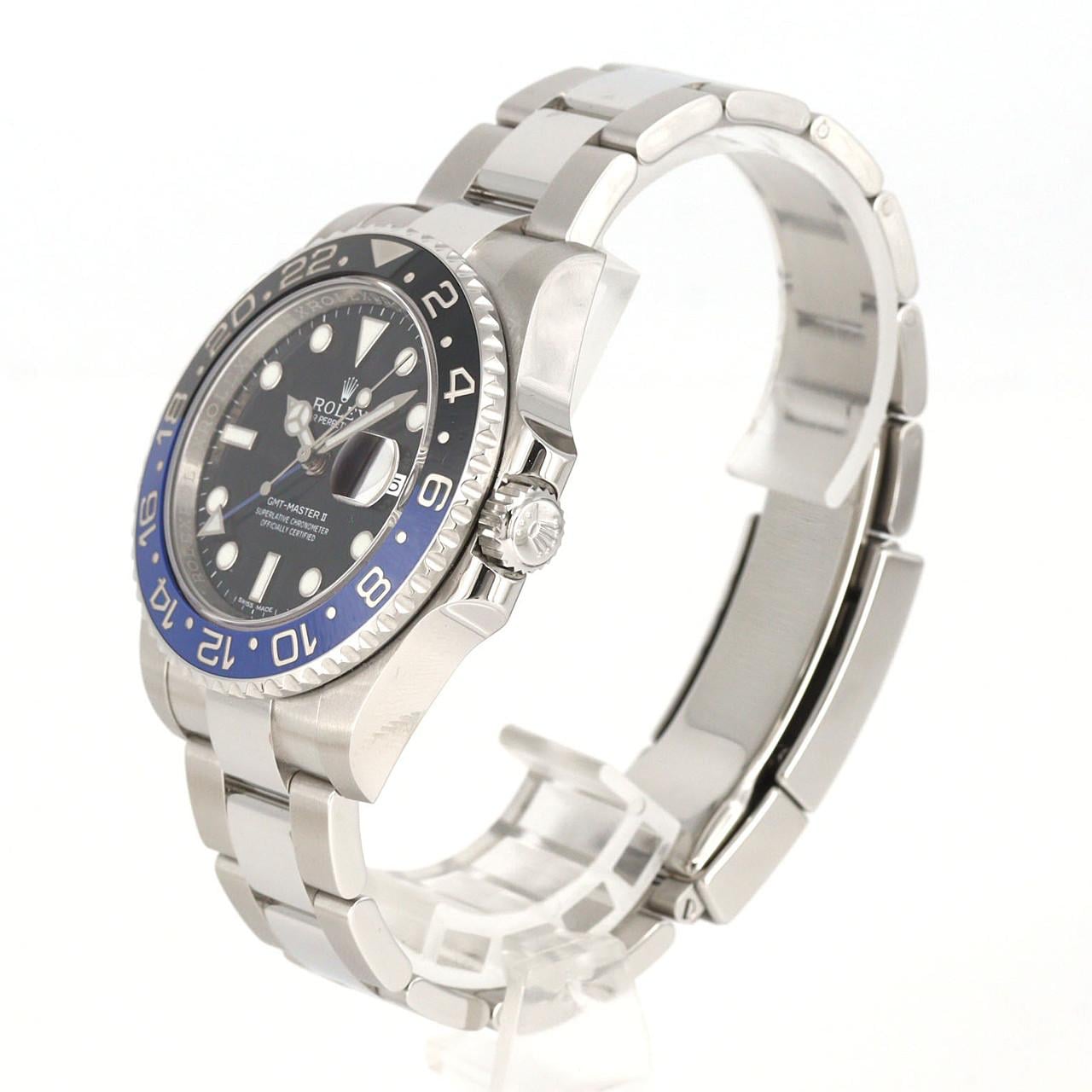 ロレックス GMTマスターⅡ 116710BLNR SS 自動巻 ランダム番