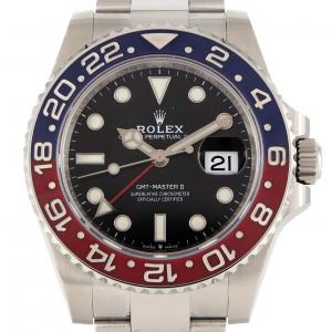 ロレックス GMTマスターⅡ 126710BLRO･3 SS 自動巻 ランダム番