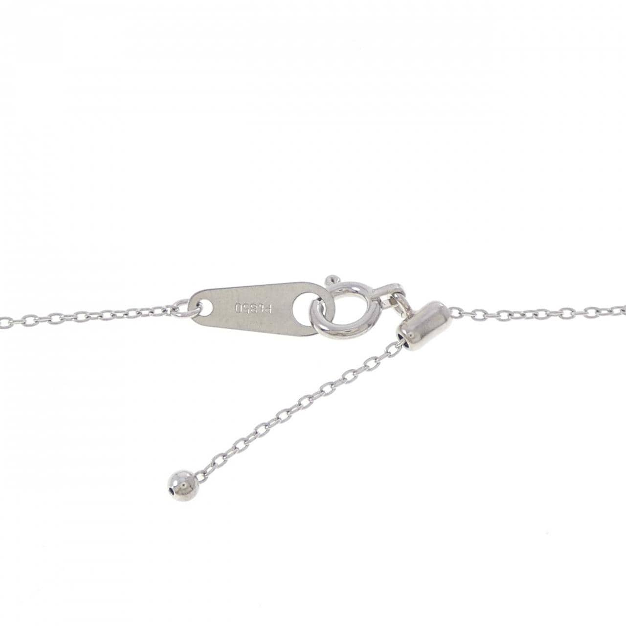 PT900/PT850 ソリティア ダイヤモンド ネックレス 1.021CT