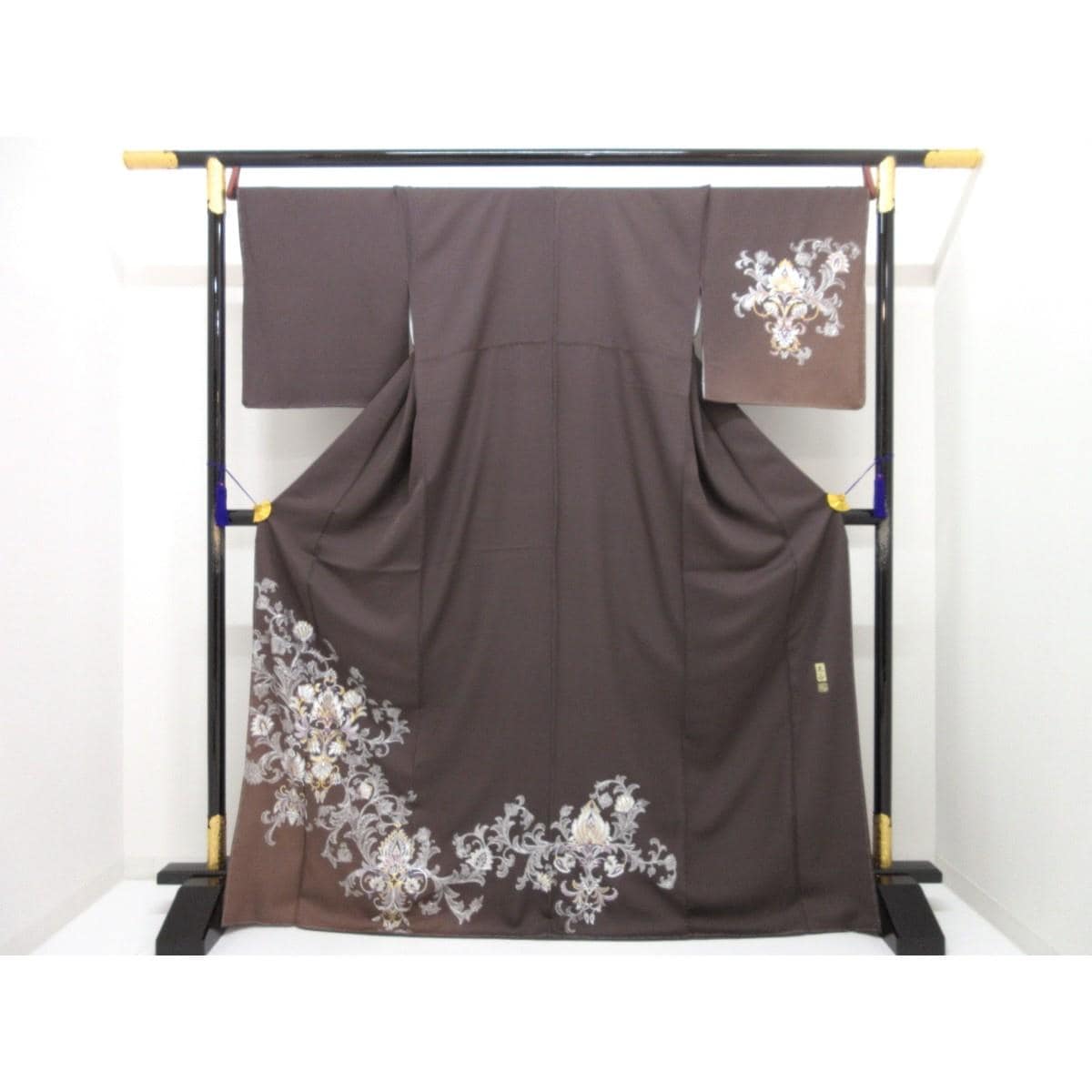 【新品】訪問着　【和田光正】友禅銀彩加工